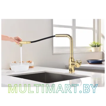 Смеситель Paulmark Urban Ur213104-G (золото) картинка 8